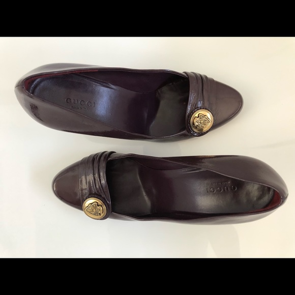 Gucci Pumps in Burgundy and size 10B - Picture 8 of 8